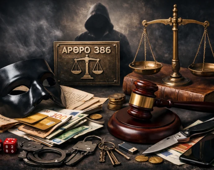 Απάτη, Έγκλημα - Άρθρο 386 - Ποινικός Κώδικας