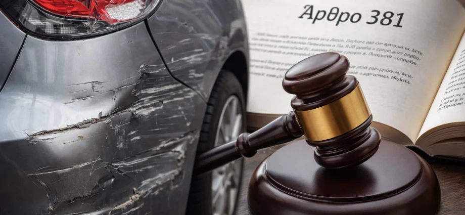 Φθορά ξένης ιδιοκτησίας - Άρθρο 381