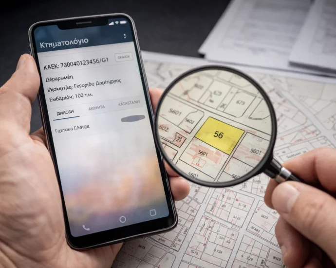 Πως μπορώ να δω τι έχω δηλώσει στο κτηματολόγιο